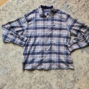 Fish Hippie Men's Size‎ XL Plaid Button Down Shirt